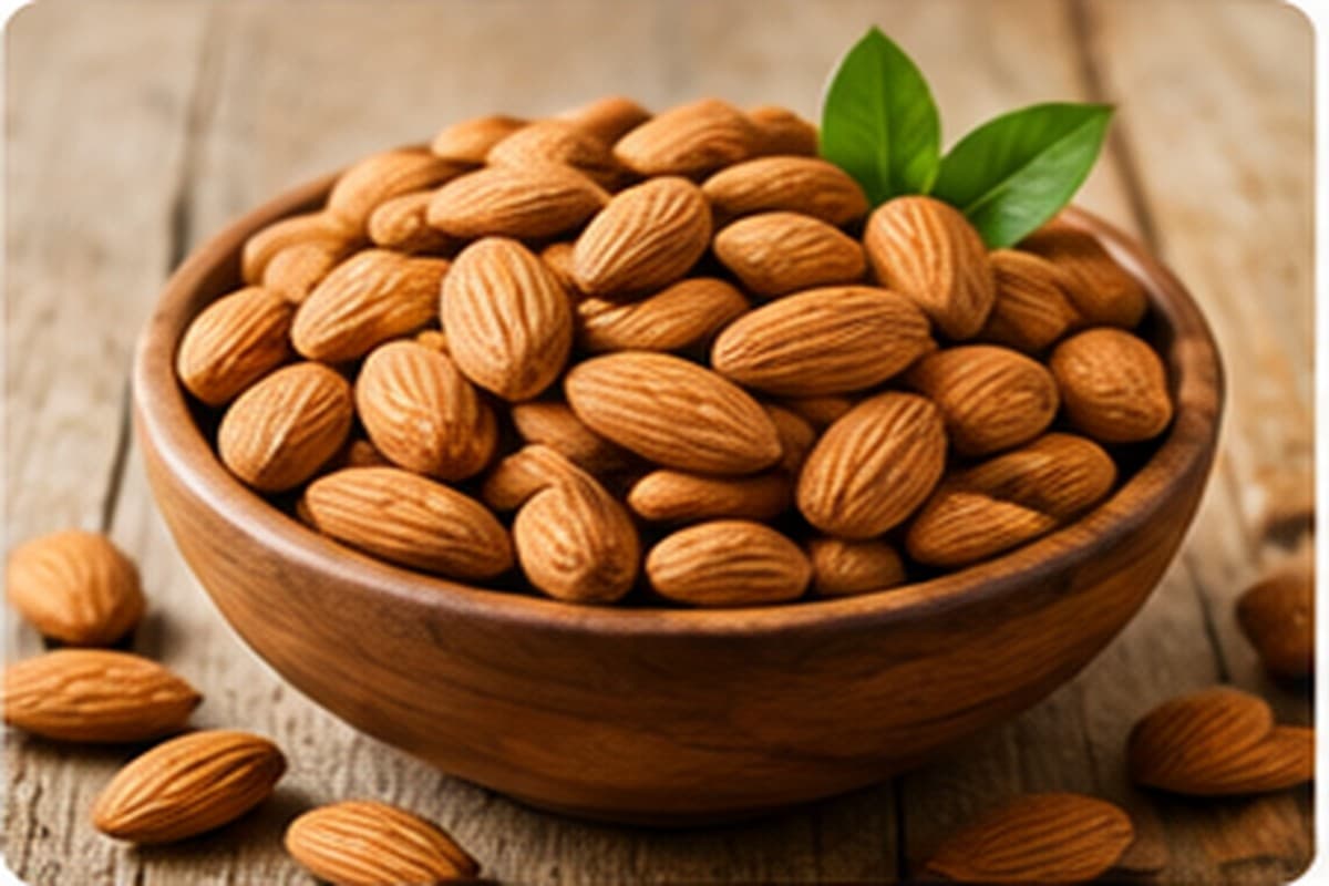 Almonds nutrition and healthy food