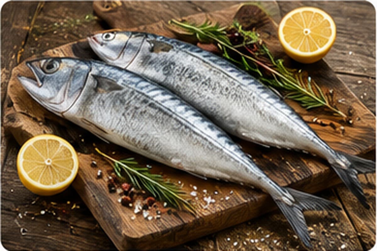 Fish nutrition and healthy food