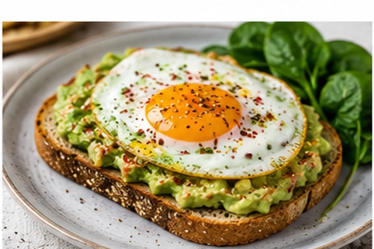 Egg And Avocado Toast - Healthy Recipe