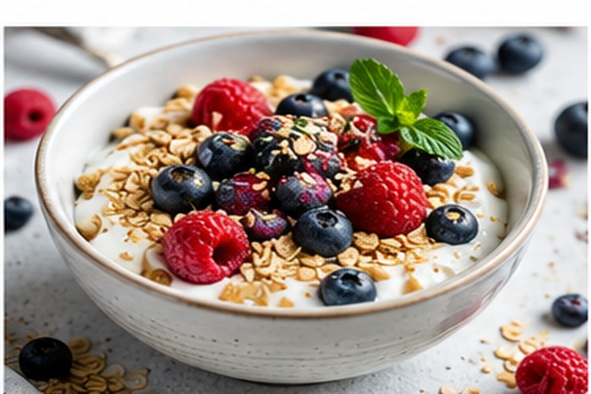 Greek Yogurt Berry Bowl recipe