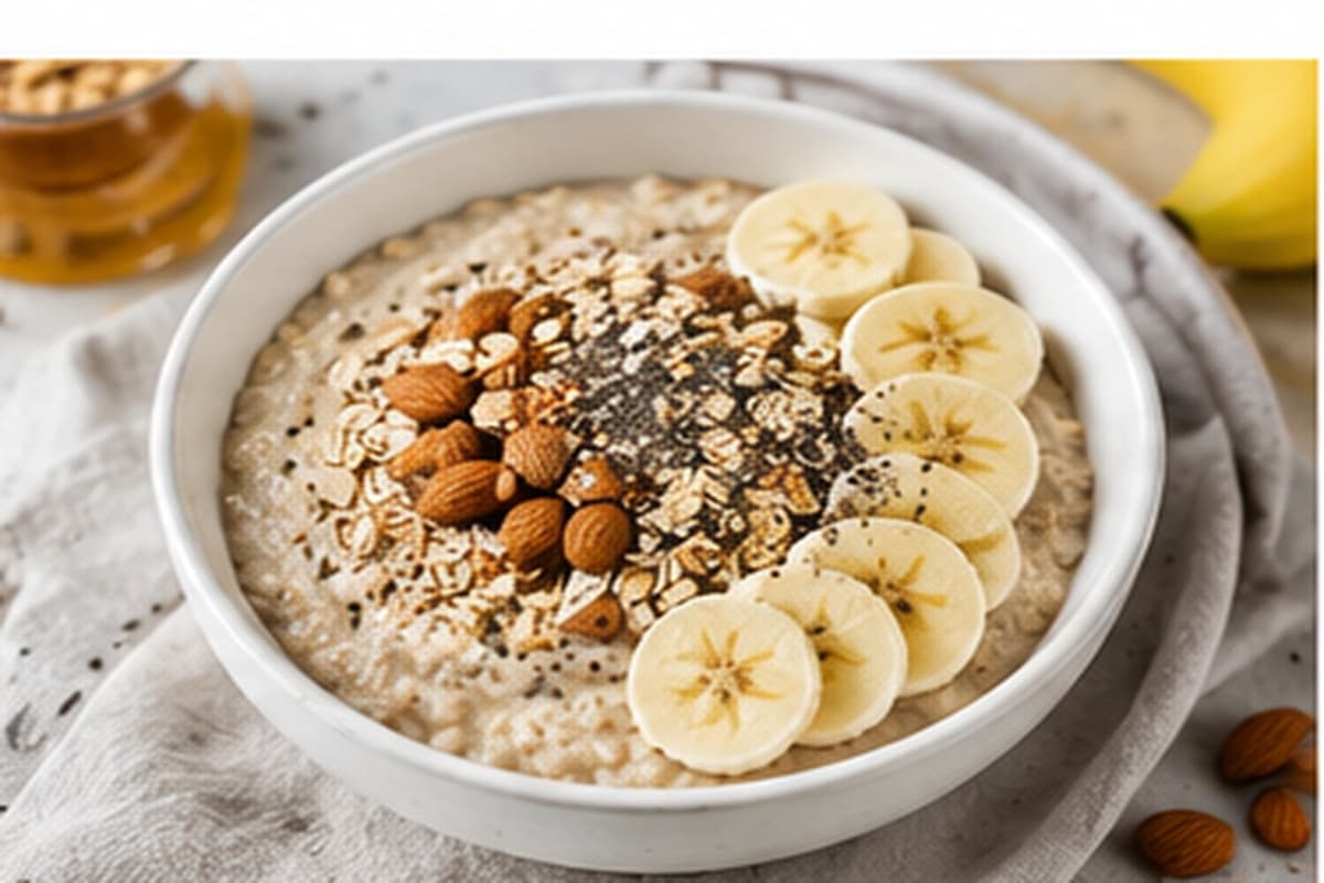 Oat Banana Breakfast Bowl recipe