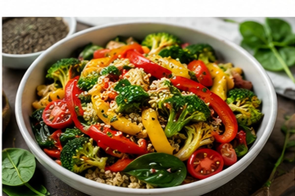 Quinoa Vegetable Bowl - Healthy Recipe