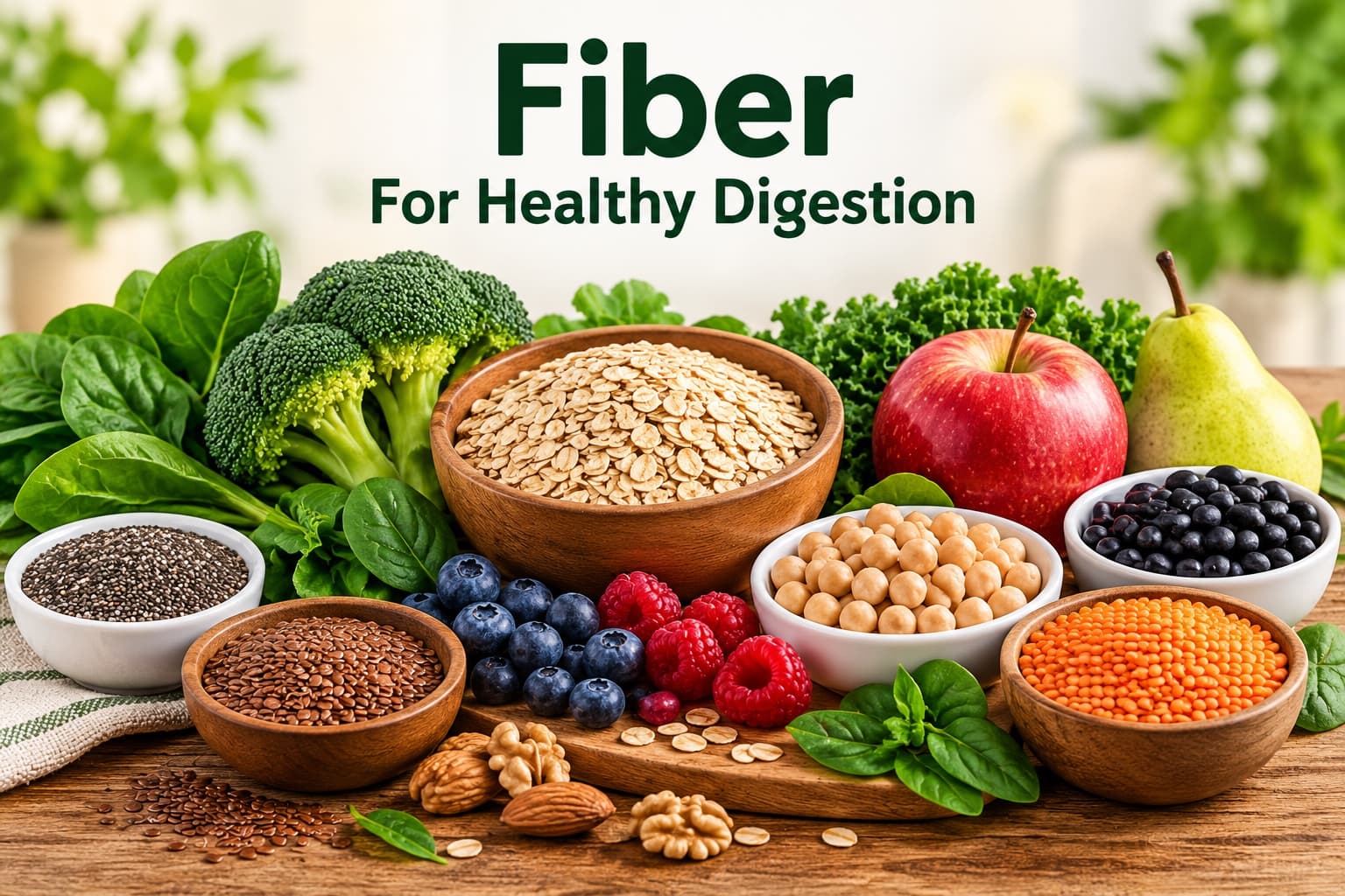 Fiber benefits and food sources