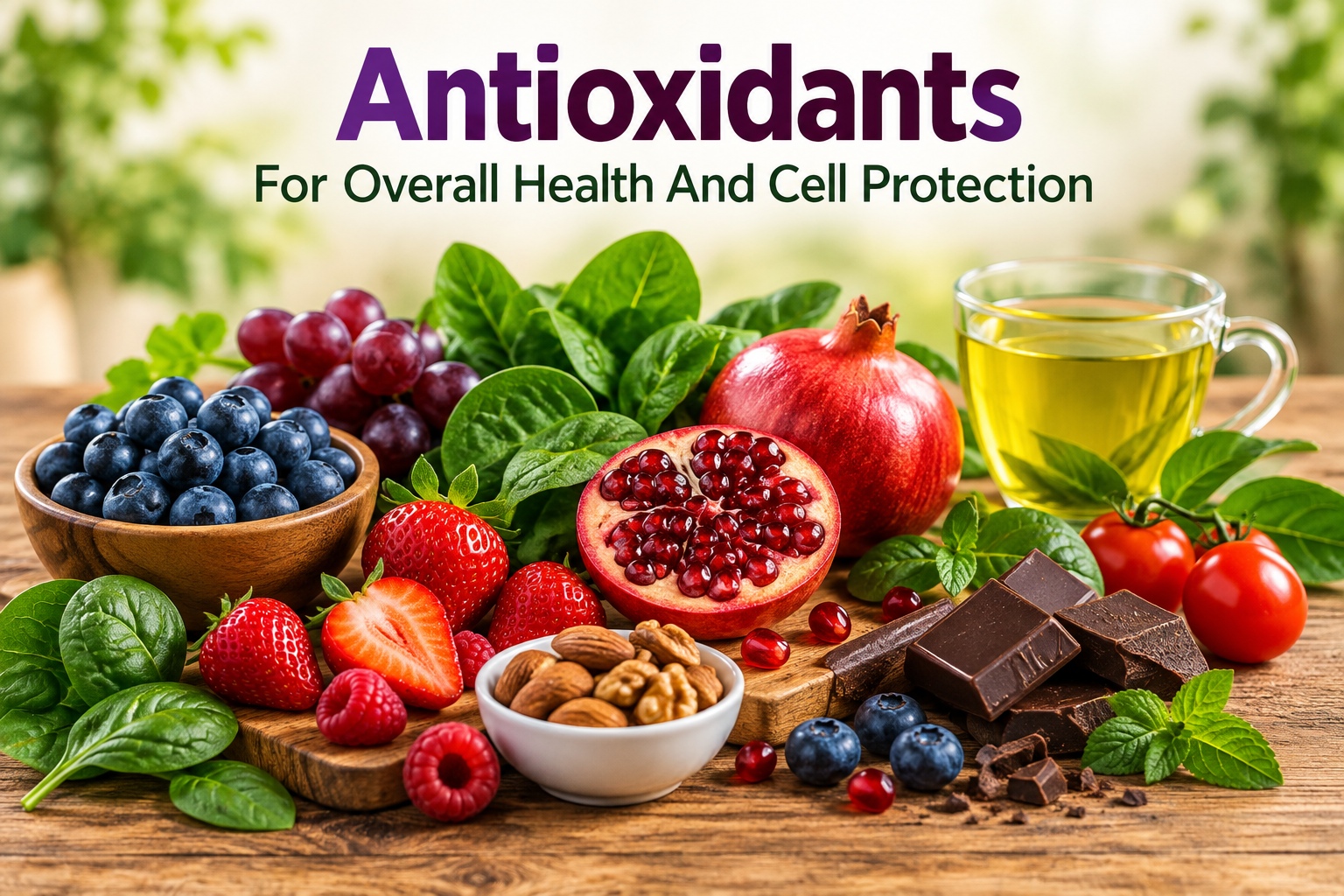 Antioxidants nutrition and food sources