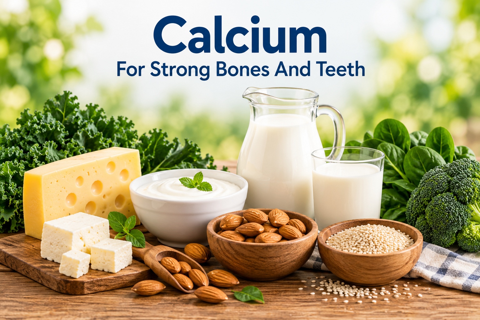 Calcium nutrition and food sources