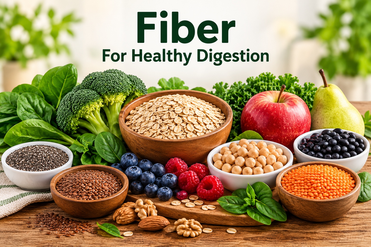 Fiber nutrition and food sources