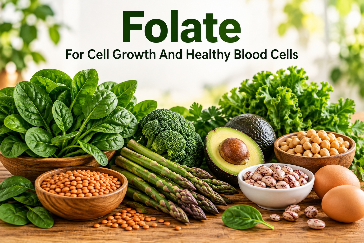 Folate nutrition and food sources