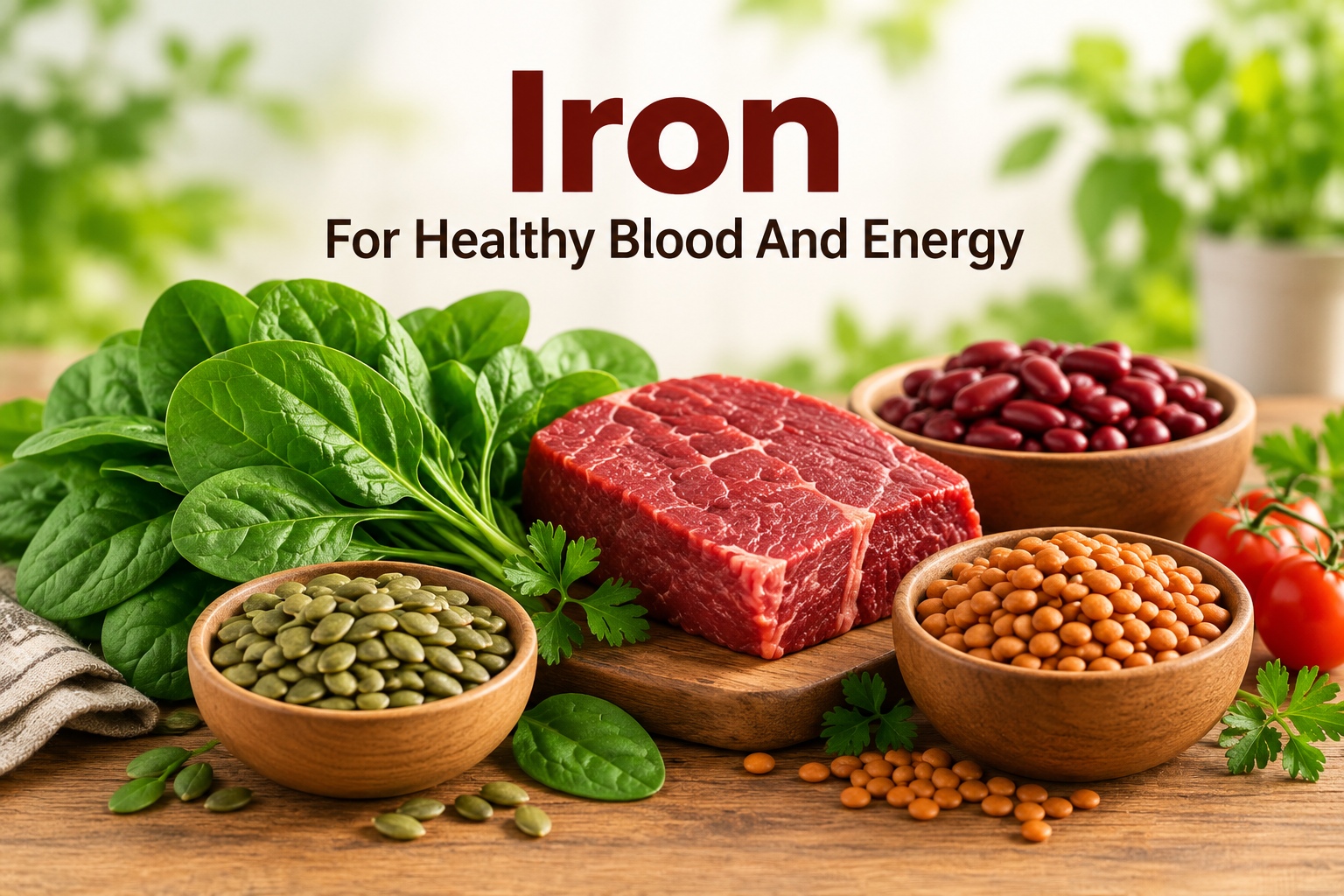 Iron nutrition and food sources