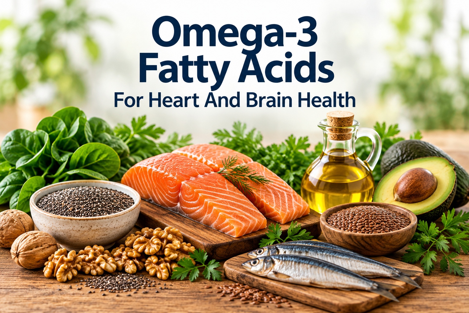 Omega-3 Fatty Acids nutrition and food sources