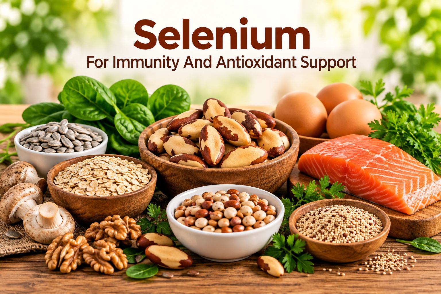 Selenium nutrition and food sources